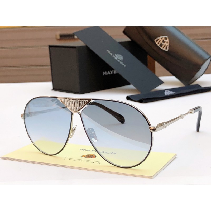 MAYBACH The Roadster Sunglasses In Black Silver Me...