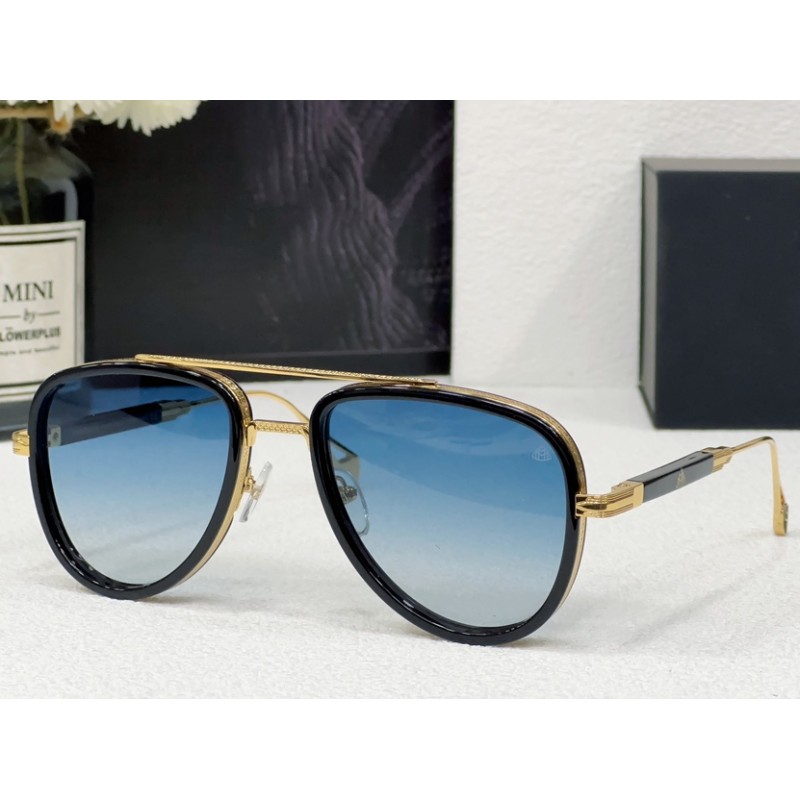 MAYBACH THEG-ABM-Z21 Sunglasses In Black Gold Grad...