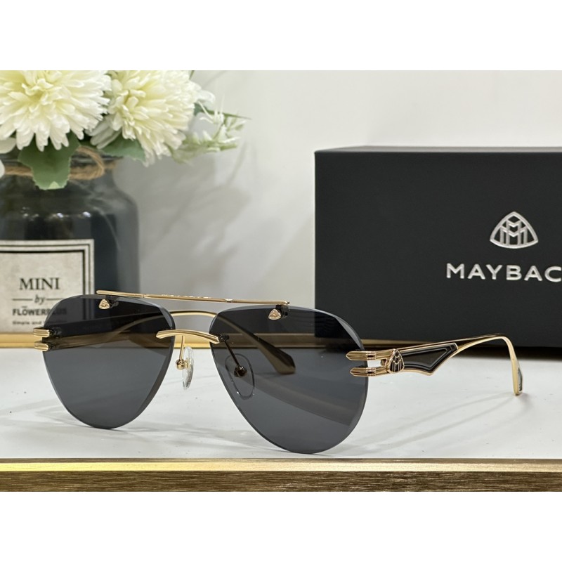 MAYBACH Z65 Sunglasses In Black Gold Gray