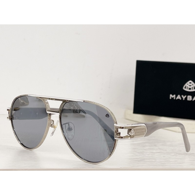 MAYBACH Z63 Sunglasses In Silver Coated Silver