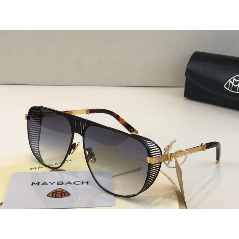 MAYBACH The VISION II Sunglasses In Black Gold Gradient Gray