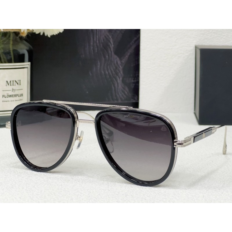 MAYBACH THEG-ABM-Z21 Sunglasses In Black Silver Gr...