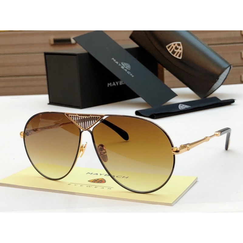 MAYBACH The Roadster Sunglasses In Black Gold Ombr...