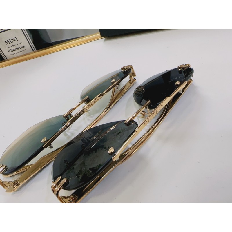 MAYBACH Z65 Sunglasses In Gold Blue Gradient Gray