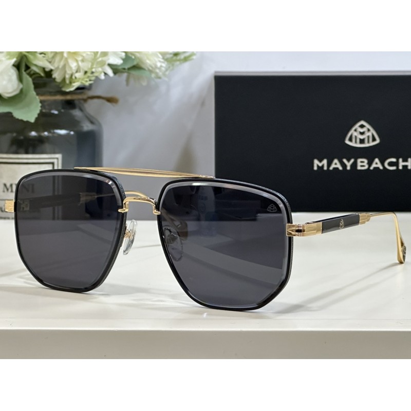 MAYBACH Z28 Sunglasses In Black Gold Gray