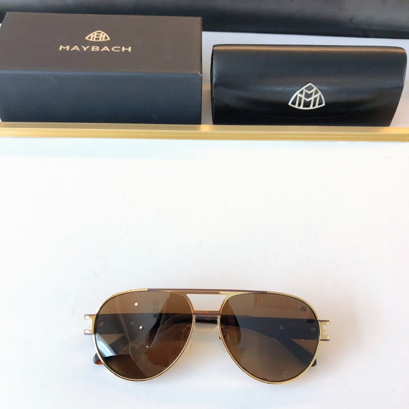 MAYBACH Z63 Sunglasses In Tortoiseshell Gold Tan