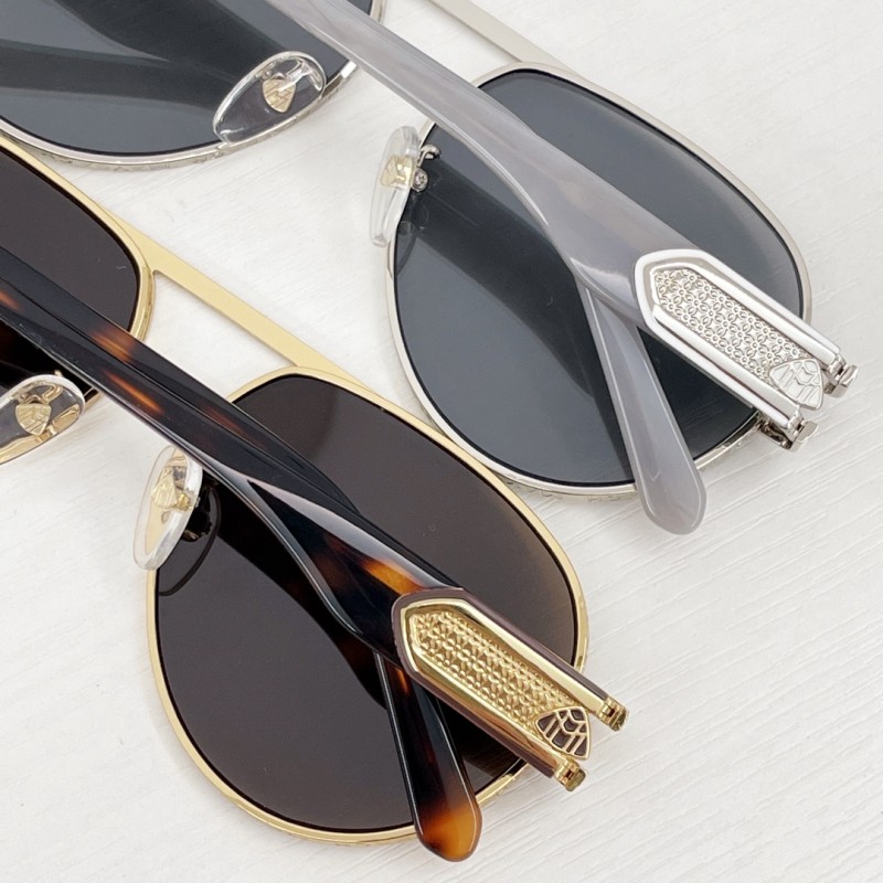 MAYBACH Z63 Sunglasses In Black Gun Progressive Gray