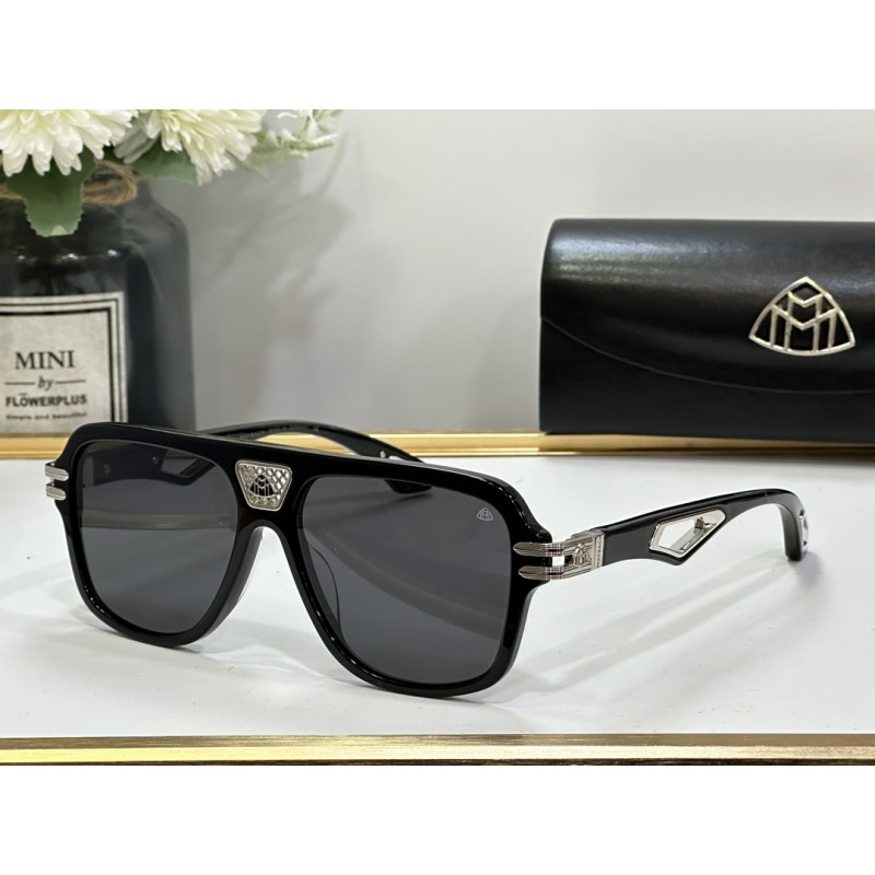 MAYBACH Z33 Sunglasses In Black Silver Gray