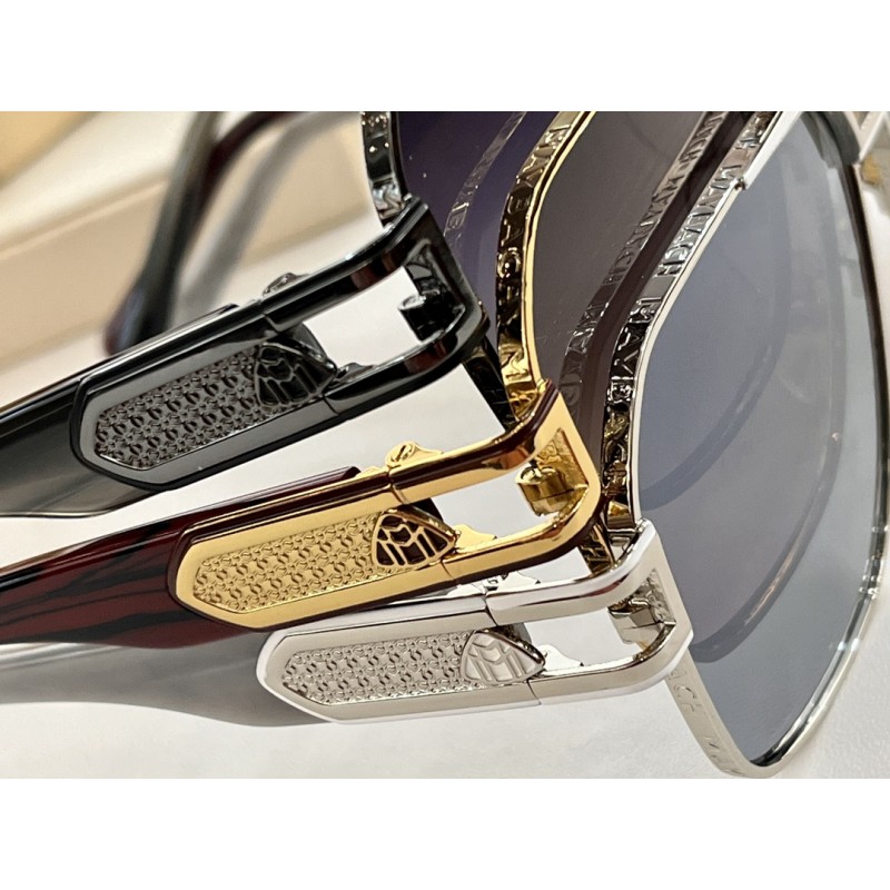 MAYBACH Z62 Sunglasses In Black Gold Gray