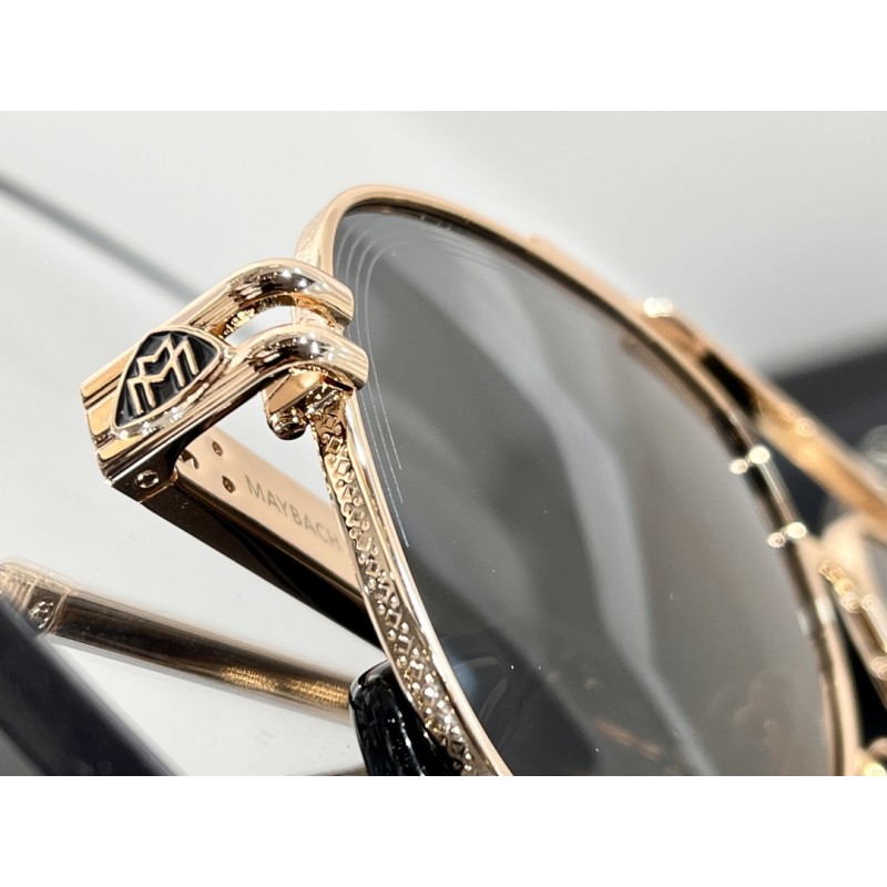 MAYBACH THE WEN Sunglasses In Black Gold Gray