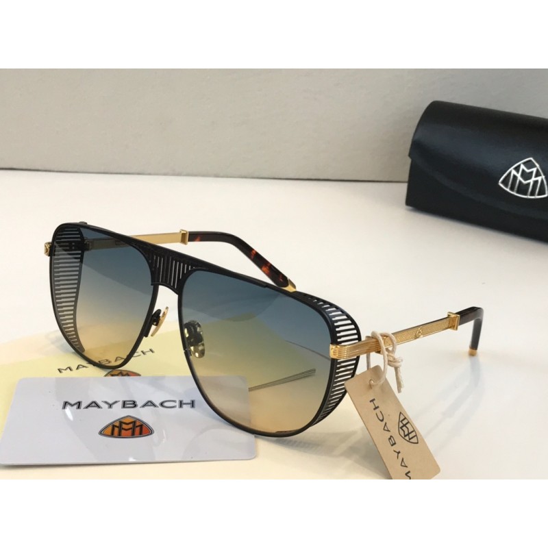 MAYBACH The VISION II Sunglasses In Black Gold Gra...