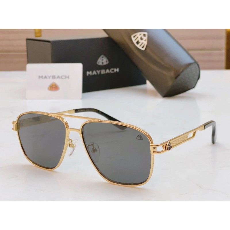 MAYBACH WNB-ET-Z21 Sunglasses In Black Gold Gray