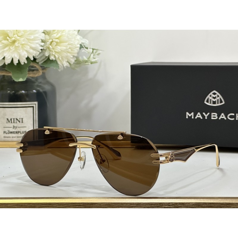 MAYBACH Z65 Sunglasses In Gold Tan