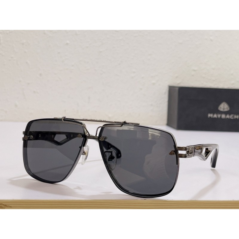 MAYBACH Z35 Sunglasses In Black Gun Gray