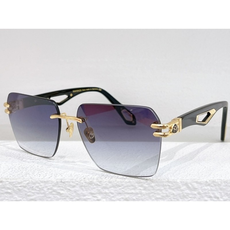 MAYBACH THE WEBEN II Sunglasses In Black Gold Grad...