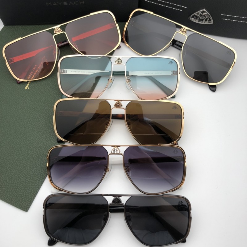 MAYBACH Z64 Sunglasses In Black Gold Gray
