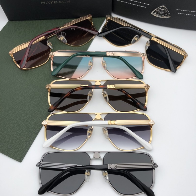 MAYBACH Z64 Sunglasses In Black Gold Gray