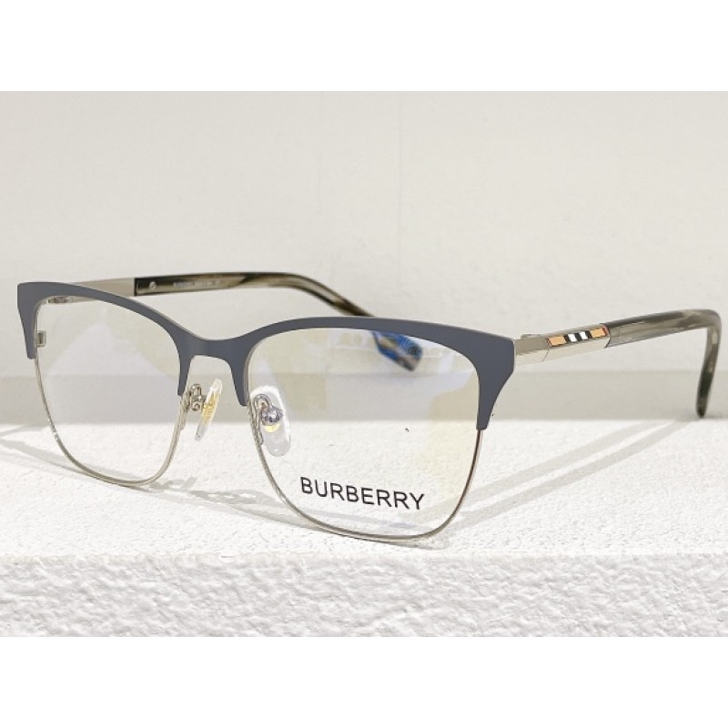 Burberry BE1362 Eyeglasses In Matte Blue Silver