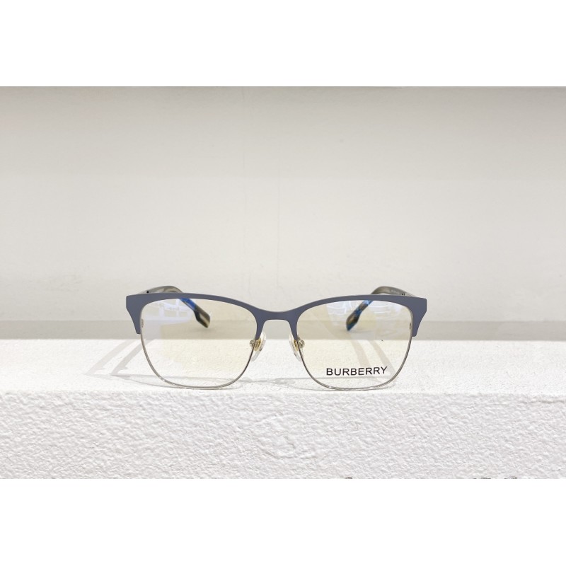 Burberry BE1362 Eyeglasses In Matte Blue Silver