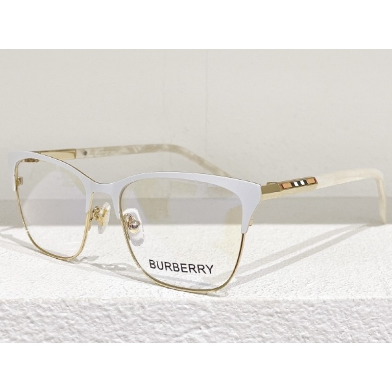 Burberry BE1362 Eyeglasses In White Gold