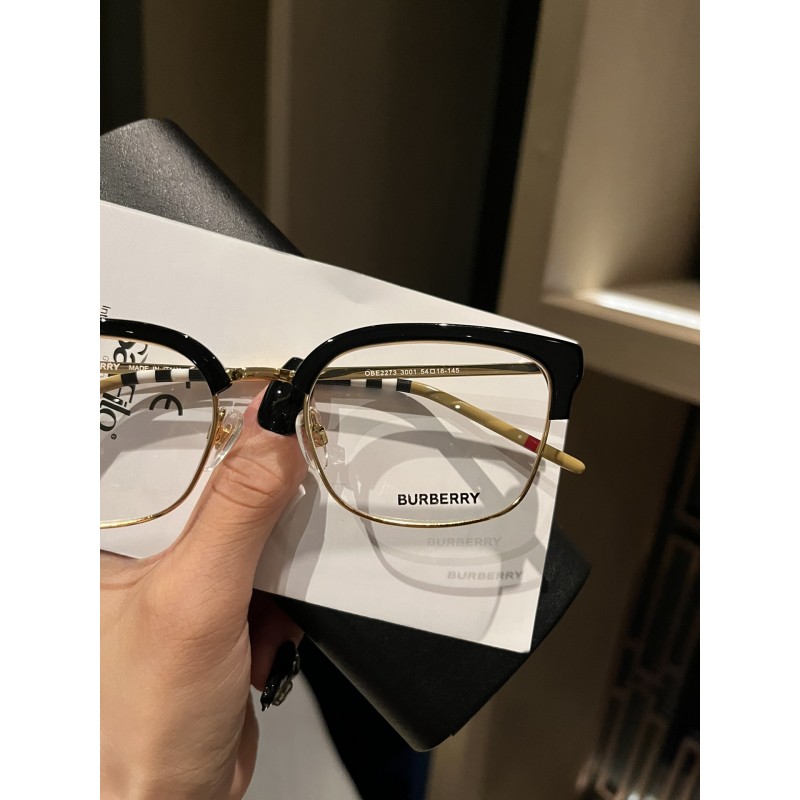 Burberry  BE2273 Eyeglasses In Black Gold
