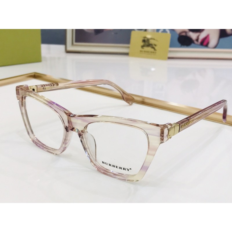 Burberry BE2355 Eyeglasses In Transparent Pink