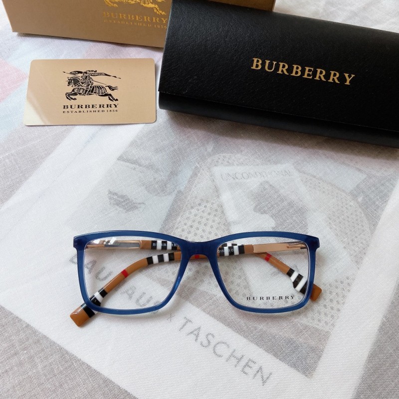 Burberry BE2932 Eyeglasses In Transparent Blue