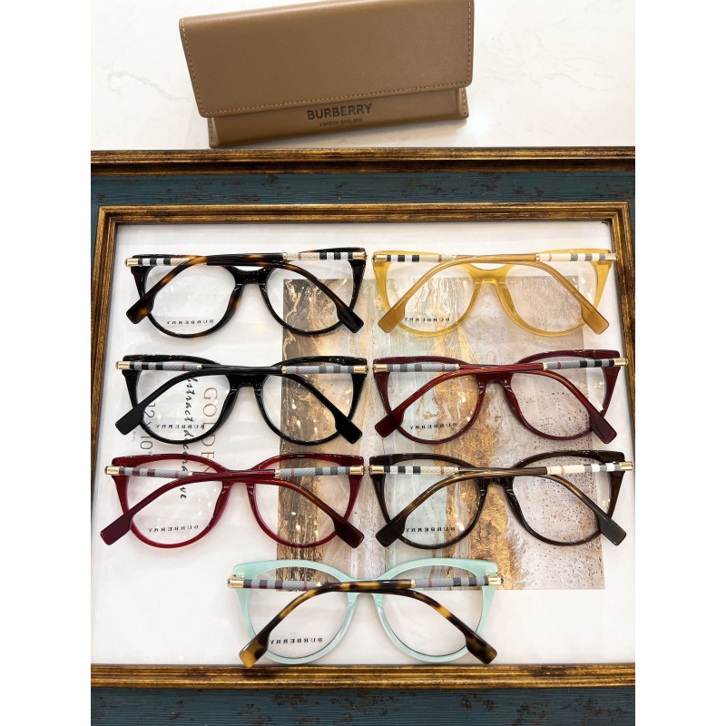 Burberry BE2948 Eyeglasses In Transparent Red