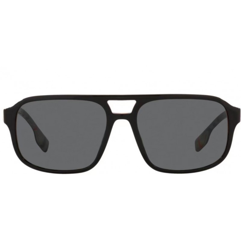 Burberry BE4320 Sunglasses In Black Gray