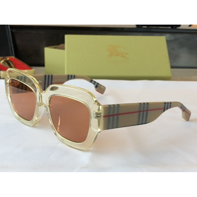 Burberry BE4334 Sunglasses In Clear