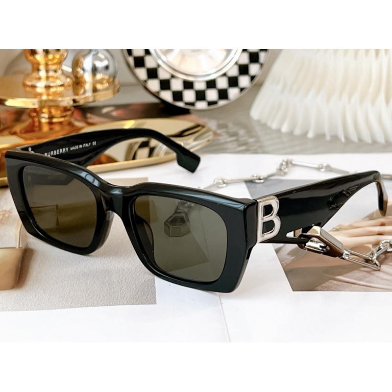 Burberry BE4336 Sunglasses In Black Silver