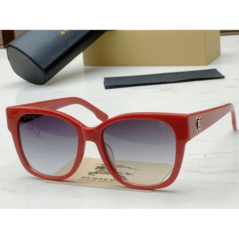 Burberry BE4345 Sunglasses In Red