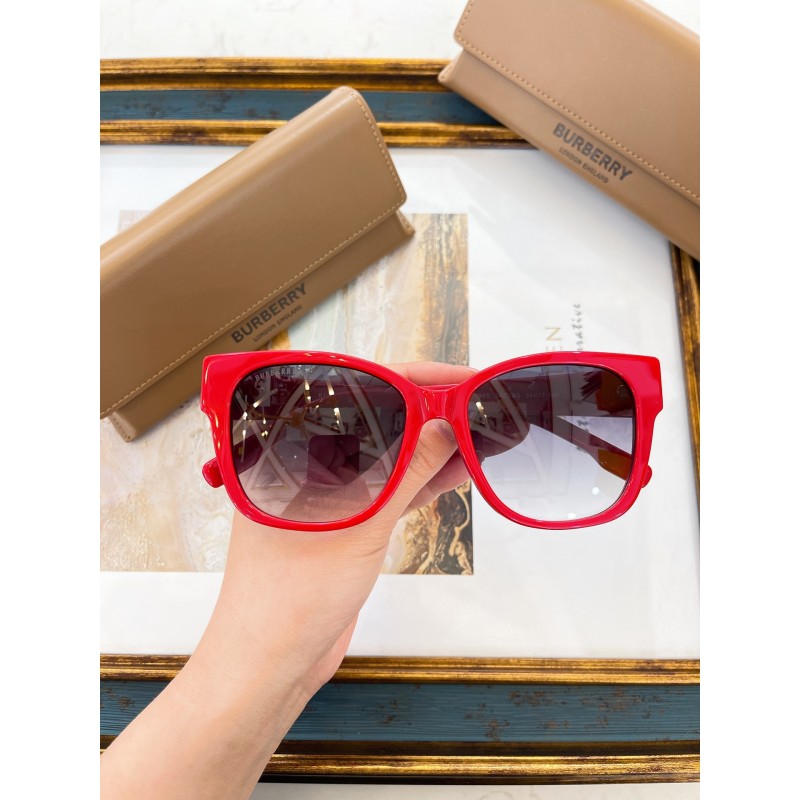 Burberry BE4345 Sunglasses In Red