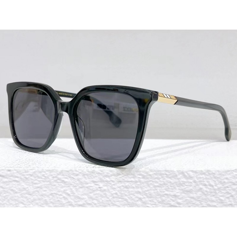 Burberry BE4347 Sunglasses In Black Gray