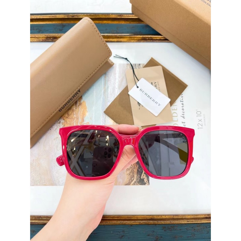 Burberry BE4347 Sunglasses In Red