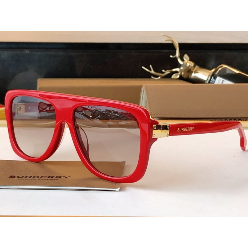 Burberry BE4362 Sunglasses In Red