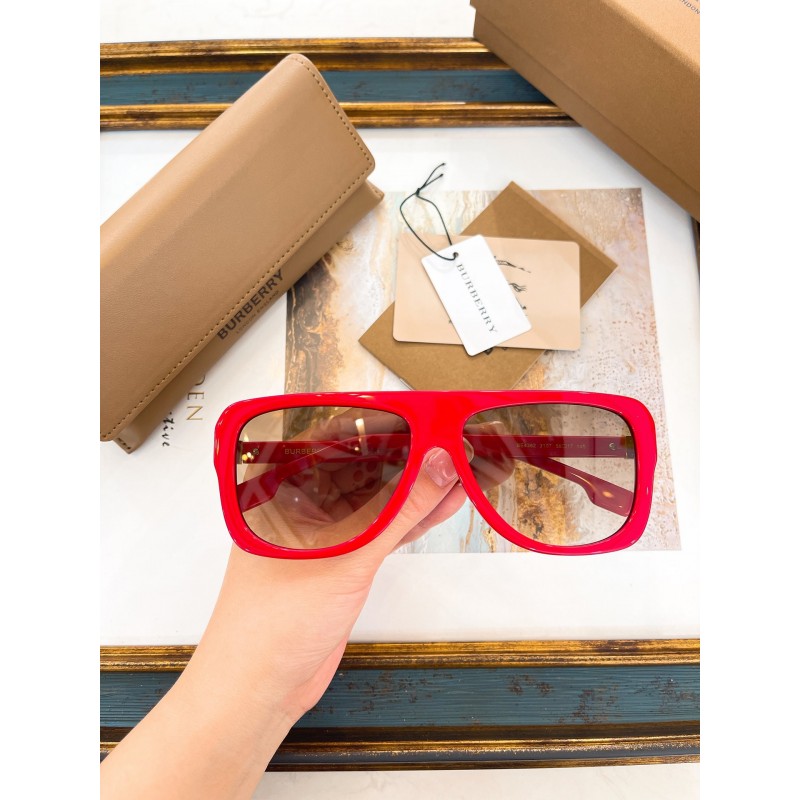 Burberry BE4362 Sunglasses In Red