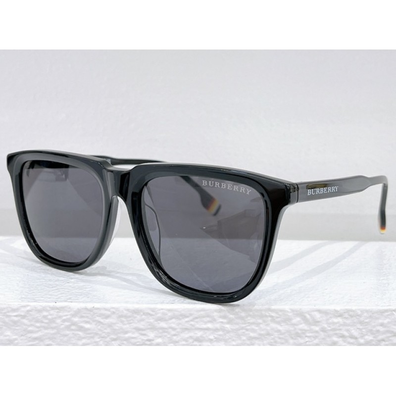 Burberry BE4381 Sunglasses In Black Gray