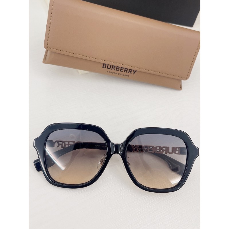 Burberry BE4389 Sunglasses In Black Gradient Gray