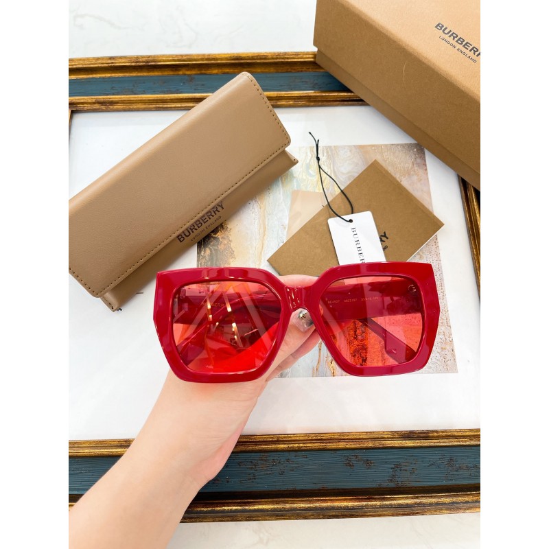 Burberry BE4527 Sunglasses In Red