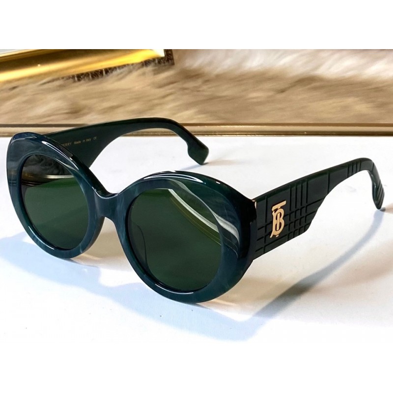 Burberry BE4743 Sunglasses In Green